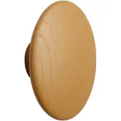 Muuto Dots Wood ripustin, poltettu oranssi