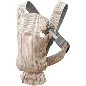 BabyBjörn Mini Kantoreppu 3D Mesh, Pearly Pink