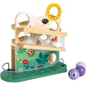 Janod Caterpillar Ball Track - Purple - ONE SIZE
