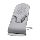 BabyBjörn Bliss sitteri Light Grey Petal Quilt