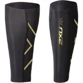 2XU Light Speed Compression Calf Guards Black/Gold Muut asusteet XL