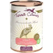 Terra canis 6x400g Light nauta, kurpitsa, mango & artisokka