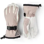 Hestra Powder Gauntlet 5-Finger Beige Lasketteluhanskat 10