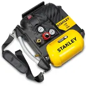 Stanley 1,5 hv, 5 l, 230 V öljytön kompressori, keltainen/musta