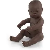 Miniland Afrikkalainen Vauvanukke 40 Cm