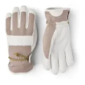 Hestra Women's Voss CZone - 5 finger Beige Lasketteluhanskat 6