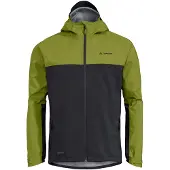 Vaude Men's Moab Rain Jacket, sadetakki, miesten, vihreä