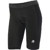 Aclima WarmWool Long Shorts W/Windstop Woman Jet Black Kerrasto alaosat L