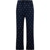 Ralph Lauren Pyjamahousut laivastonsininen / valkoinen