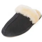 Minnetonka Sisäkengät kerma / tummanharmaa