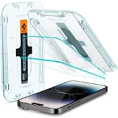 Spigen GLAS.tR EZ Fit -näytönsuojus karkaistua lasia, iPhone 14 Pro, 2 kpl:n pakkaus