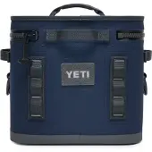 Yeti Hopper Flip 12L Cooler Bag, Navy Blue, cool bag with shoulder strap