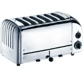 Dualit Leivänpaahdin Classic 6 Viipaletta Ruostumaton