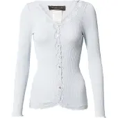Rosemunde Rwbabette Ls V-Neck Regular Lace Ca - Grey - M