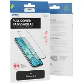 Wave Motorola Moto G22 Full Cover näytön suojalasi, musta
