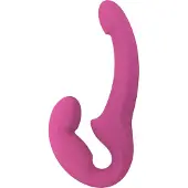 Fun Factory Share Lite Double Dildo Strap-on - Fuchsia