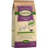 Lukullus 1,5kg ankka & karitsa kylmäpuristettu koiran kuivaruoka