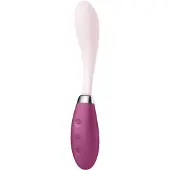 Satisfyer G-Spot Flex 3 - akullinen G-pistevibraattori (pinkki-punainen)