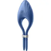 Satisfyer Duelist - ladattava värisevä penisrengas (sininen)