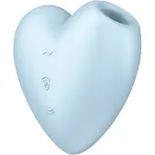 Satisfyer Cutie Heart Air-Pulse Värisevä Klitoriskiihotin - Sininen