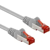 Pro Patch-kaapeli CAT 6, S/FTP (PiMF), harmaa, 20 m