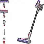Dyson V8 Total Clean 0.54L 21.6V -varsi-imuri, musta, nikkeli