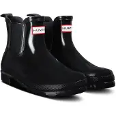 Hunter Womens Original Chelsea Gloss Boot - Black - 37