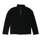 Protest Kid's Perfecty 1/4 Zip Top Fleecepulloverit Lapset koko 140 väri musta