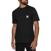 Carhartt WIP Paita sitruunankeltainen / musta / valkoinen