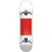 Globe G0 Black Serif 8.0" Complete white / red Koko Uni