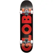 Globe G0 Fubar 7.75" Complete black / red Koko Uni
