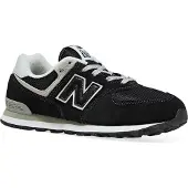New Balance unisex for kids. GC574V1 Trainers 574 black (23.5), Flat, Laces, Casual, Sport, children's fashion