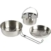 Tatonka Camp Set Large, keittoastia, hopea