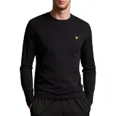 Lyle & Scott Plain L/S T-Shirt - Black - XL