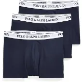Ralph Lauren for man. 714830299056 Pack of 3 navy boxers (M), Homewear, Cotton