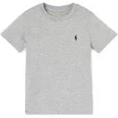 Ralph Lauren Puuvilla Jersey Crewneck Tee Andover Heather 6 years (US 7) Harmaa 124-134 cm Pojat