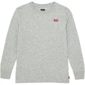 Levi's Long Sleeve Batwing Chest Hit Tee - Grey - 164