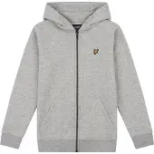 Lyle & Scott Junior Neuletakki - Harmaa melange - - 10-11 v (140-146) - Neuletakit