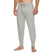 Ralph Lauren for man. 714844763001 Grey cotton knitted pyjama joggers (XXL), Homewear