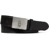 Ralph Lauren 36Mm Pp Plaque Belt - Black - 38