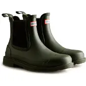 Hunter for woman. WFS1018RMA Commando Chelsea Boots green (39), Flat, None, Casual