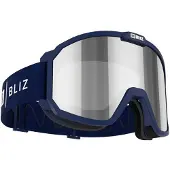 Bliz Rave - Smoke w Silver mirror Matt Dark Blue