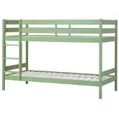 Hoppekids ECO Comfort kerrossänky 90x200cm - vaaleanvihreä Pale Green