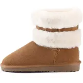 Gooce Bootsit 'Mara' ruskea / valkoinen