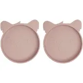 Nuuroo Akila Silicone Plate 2-Pack Koala - Pink - ONE SIZE