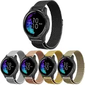 SKALO Milanese Loop To Garmin Venu 2 - Valitse Väri Black