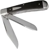 Case Cutlery Case Bose 2021 Collab Ebony Wood Smooth HT Trapper linkkuveitsi