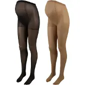 Mamalicious Sukkahousut tummabeige / musta