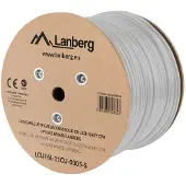 Lanberg LCUF6L-11CU-0305-S, 305 m, Cat6a, U/FTP (STP), Harmaa