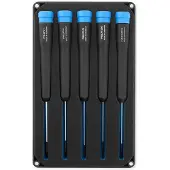 Ifixit Marlin, 5-osainen tarkkuusruuvimeisselisarja, musta/sininen